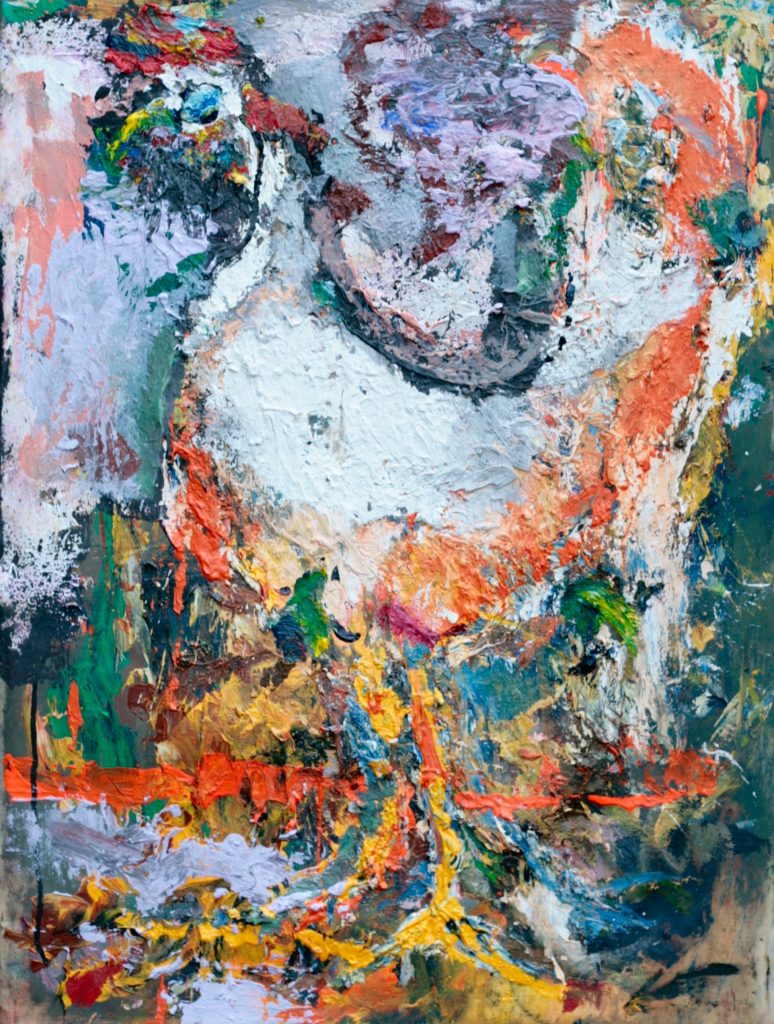 Raf de Wit — The studio is full. Studies, petits, big lungs of color. No hype, just painting. — 2026-04-30 09:51