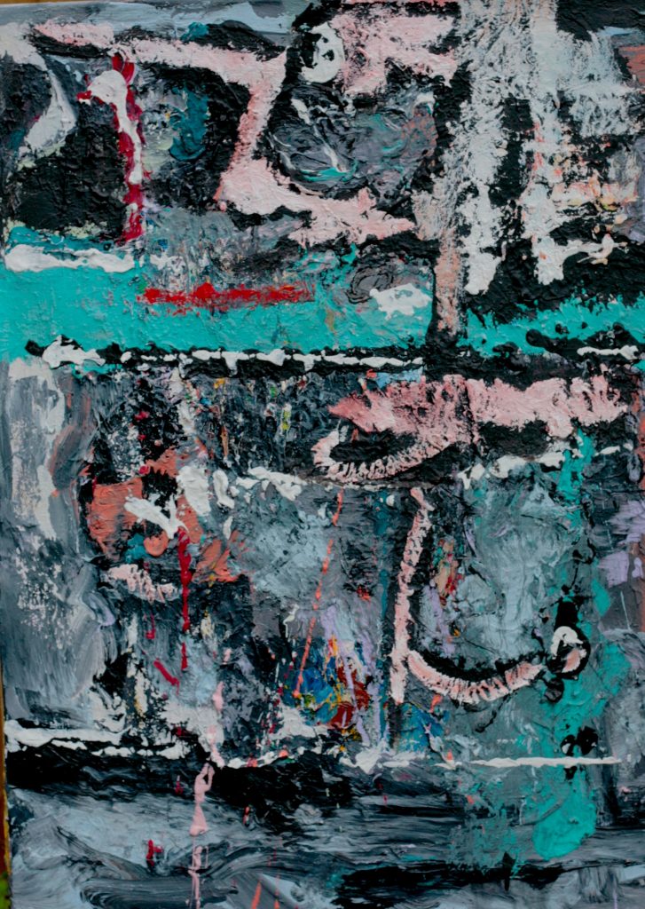 Raf de Wit — The studio is full. Studies, petits, big lungs of color. No hype, just painting. — 2026-04-30 10:33