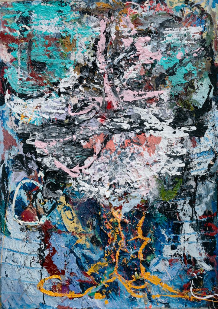 Raf de Wit — The studio is full. Studies, petits, big lungs of color. No hype, just painting. — 2026-04-30 09:34